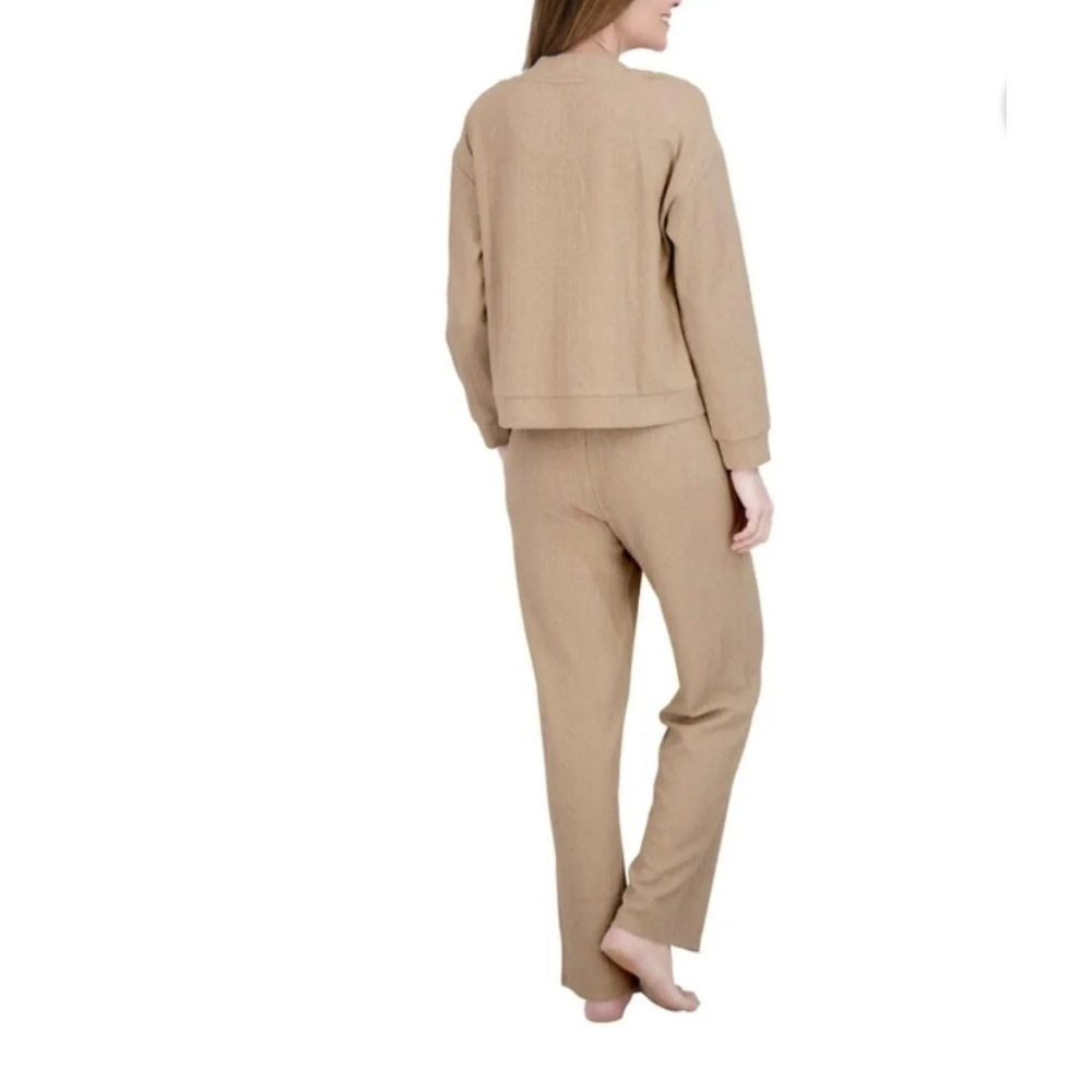 LIVE 2 LOUNGE 3 PIECE SET WOMEN'S COLOR TAN - Picture 5 of 5